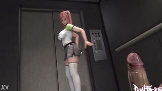 Stuck in the elevator