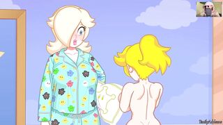 Princess Peach di Super Mario Bros Loves Great Cocks Full HD