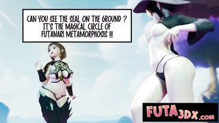 Futa3DX - Hot Babes Play A Hot Session Of Futa Porn D&D