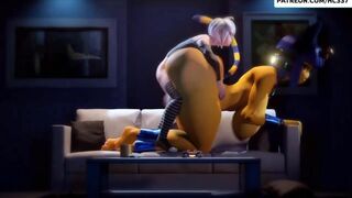 ANKHA DANCE ON HER FEMBOY BOYFREND DICK | HENTAI STORY ANIMATION 4K 60FPS