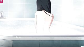 Sakura y Sarada Jugando Desnudas en las Aguas Termales - Sarada Rising