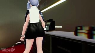 Dragon Office Girl Ass Expansion In A Tight Skirt - Fansly - VR ERP