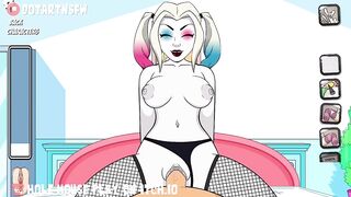 Harley Quinn Nipple Size Change Cowgirl Grinding Creampie - Hole House