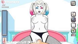 Harley Quinn Nipple Size Change Cowgirl Grinding Creampie - Hole House