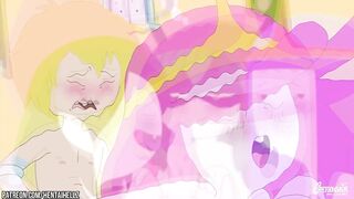 Adventure Time cartoon orgy 2D animation