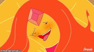 Adventure Time cartoon orgy 2D animation