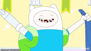 Adventure Time cartoon orgy 2D animation