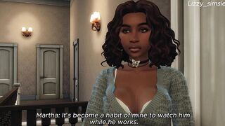 Horny babysitter seduces lonely dad into sex - sims 4