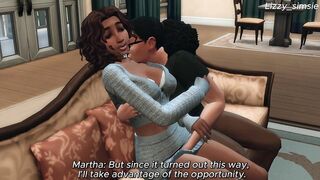 Horny babysitter seduces lonely dad into sex - sims 4