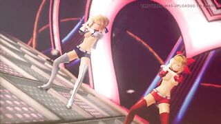 Mmd R-18 Anime Girls Sexy Dancing Clip 509