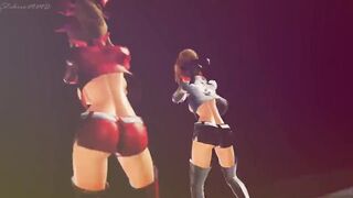 Mmd R-18 Anime Girls Sexy Dancing Clip 509