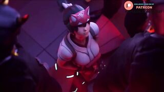 KIRIKO DONUTS DELIVERY FULL OVERWATCH HENTAI STORY ANIMATION 4K 60FPS