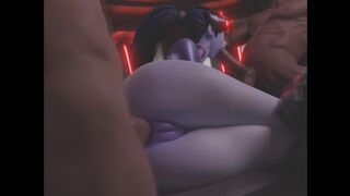 Widowmaker Threesome Anal ???? [Overwatch Porn Animation]