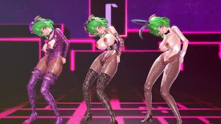 Mmd R-18 Anime Girls Sexy Dancing clip 127