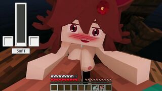 Visiting Luna - Minecraft Jenny Mod