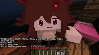 Visiting Luna - Minecraft Jenny Mod