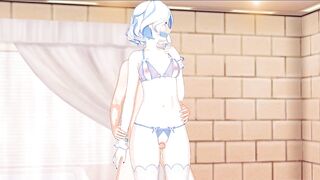 Genshin Impact : Furina ThighJob [R34 Hentai Animation]