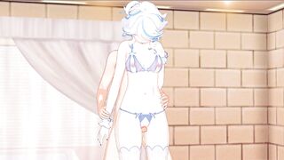 Genshin Impact : Furina ThighJob [R34 Hentai Animation]