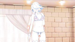 Genshin Impact : Furina ThighJob [R34 Hentai Animation]