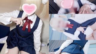 Streamer Vtuber schoolgirl Cosplay hentai sex video.