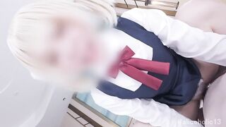 Streamer Vtuber schoolgirl Cosplay hentai sex video.