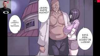 Hinata wants to give the Raikage's huge cock a good blowjob