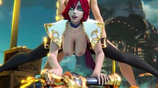 3D Lol Miss Fortune Every Hole Fuck