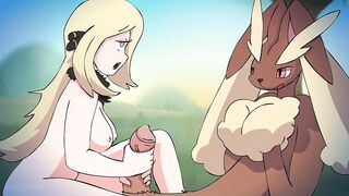 Pokemon Futa FUCKS Cynthia! Rule34 PORN