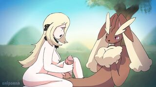 Pokemon Futa FUCKS Cynthia! Rule34 PORN