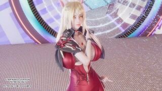 [MMD] SUNMI - TAIL Ahri Sexy Kpop Dance League of Legends Hentai Uncensored 4K 60FPS