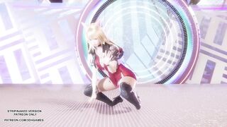 [MMD] SUNMI - TAIL Ahri Sexy Kpop Dance League of Legends Hentai Uncensored 4K 60FPS