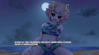 FUCKING WITH THE BEAUTIFUL MINA ASHIDO ON THE BEACH - RE HERO ACADEMY