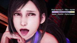 Final Fantasy 7 - Tifa × Aerith × Jessie × Scarlet × Kyrie Canaan × Halloween Symphony - Lite Versio