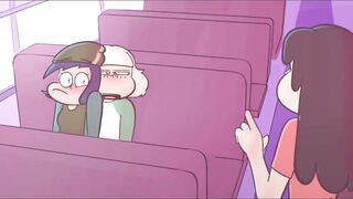 fucking friend on the bus animation