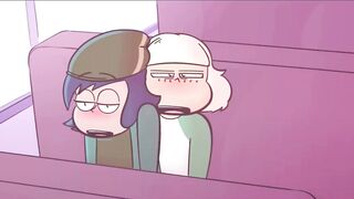 fucking friend on the bus animation