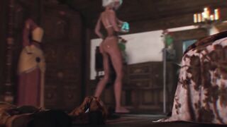 The Witcher Ciri Vs Orc (cube of Desires) by 26regionsfm (animation with Sound) 3D Hentai Porn Sfm