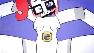 Minecraft Circus Baby takes it raw - animation