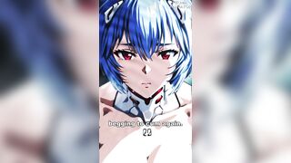 Rei Ayanami being gentle and jerking off for you - hentai joi guided jerk off instruction