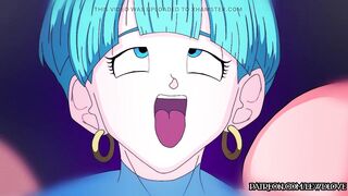 Cheating Wife Bulma's Gets A Birthday Gangbang