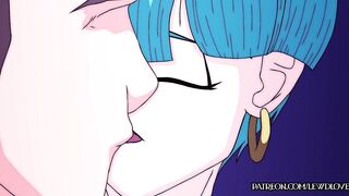 Cheating Wife Bulma's Gets A Birthday Gangbang