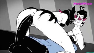 Mime & Dash Threesome Animation Hardsex * Blowjob * // HENTAI 2D