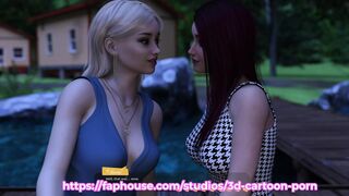 Helping the Hotties Stories Time 3: Naomi's Playful Moments with Violet