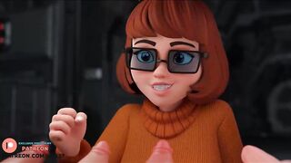 VELMA SERVES SO MUCH GHOST DICKS HENTAI STORY ANIMATION 60FPS