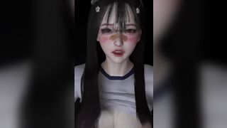 3D big boobs Japanese college slut shaking her big ass