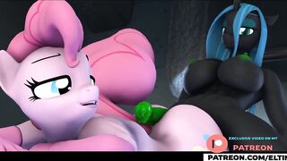 Futa Pinkie Pie Hard Fucking And Getting Creampie - Futanari Furry Hentai 4k 60fps