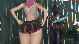 [PMV] DANCE WITH ME - Fortnite R34 FUTANARI Compilation