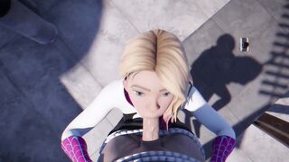 Spider XXX POV ⁎ Gwen Animation (FULL HD)