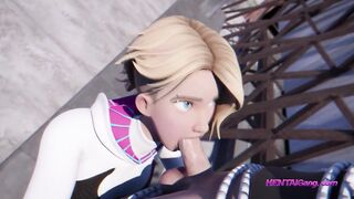 Spider XXX POV ⁎ Gwen Animation (FULL HD)