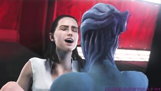 Futanari Creampe (Mass Effect X Star Wars 3D Animation)