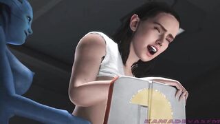 Futanari Creampe (Mass Effect X Star Wars 3D Animation)